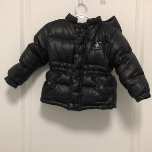 Authentic Toddler Boys Burberry Puffer Coat 18m